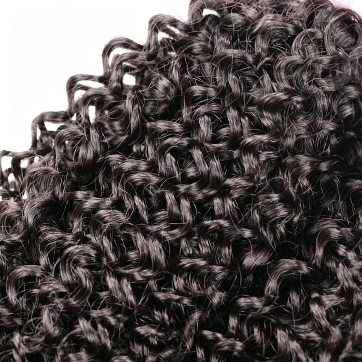 12A Cabelo Humano Brasileiro Virgem Não Processado Cacheado Curly 3 Maços Grau Premium