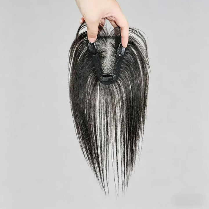 18g 25cm Humano Zlike Cabelo Feitas Com Malha Suíça Estas Extensões de Franja em Formato de T Ultrafinas e Respiráv