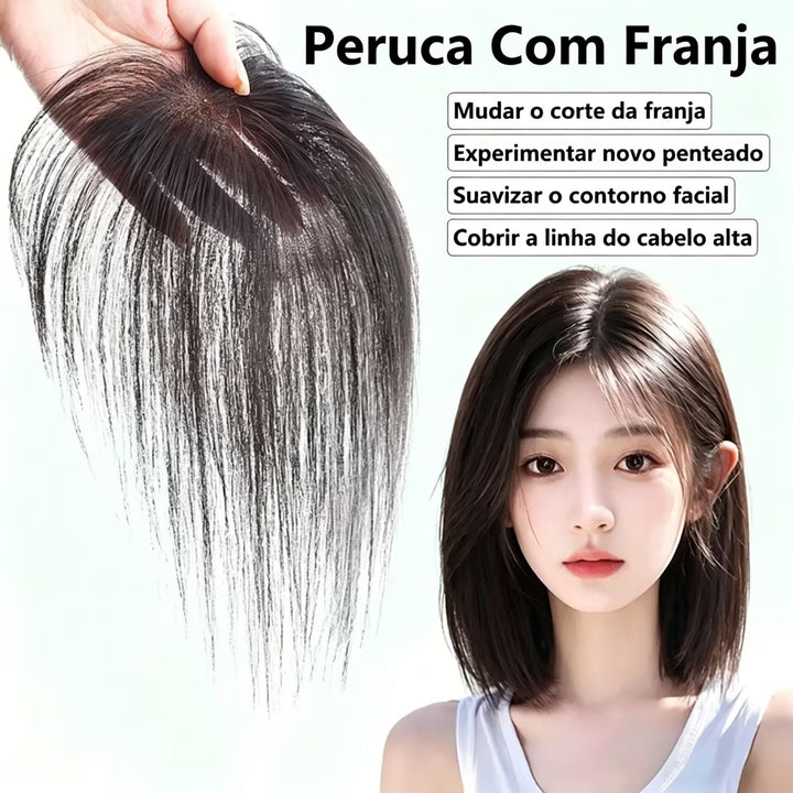 18g 25cm Humano Zlike Cabelo Feitas Com Malha Suíça Estas Extensões de Franja em Formato de T Ultrafinas e Respiráv