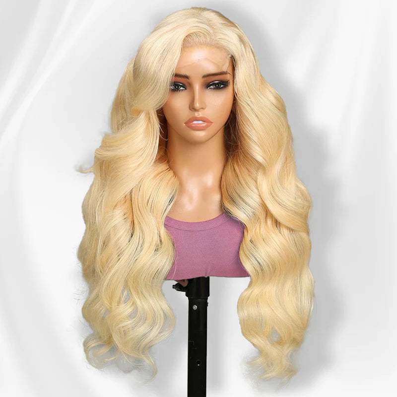 Peruca Frontal de Renda 13x4 Cabelo Humano Virgem 613