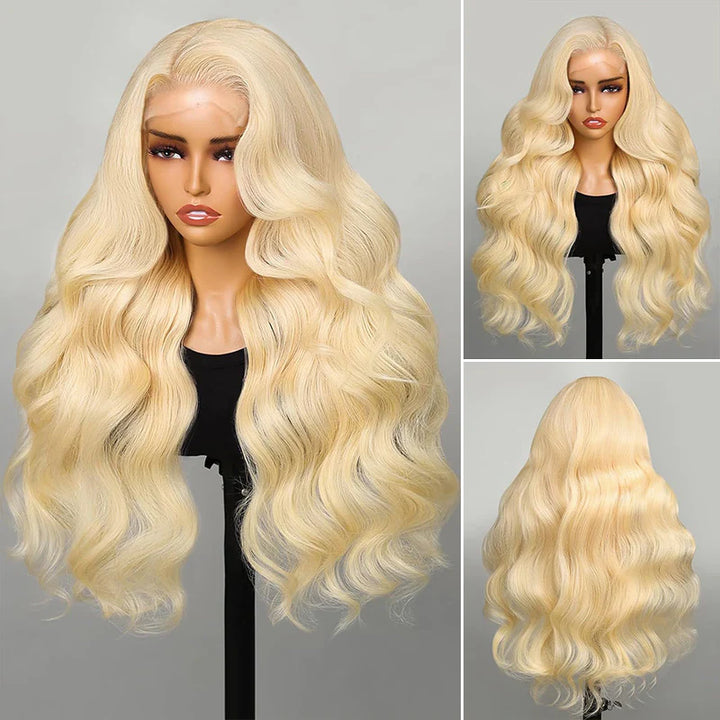 Peruca Frontal de Renda 13x4 Cabelo Humano Virgem 613