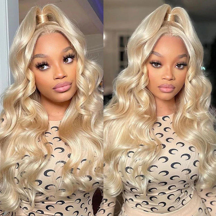Peruca Frontal de Renda 13x4 Cabelo Humano Virgem 613