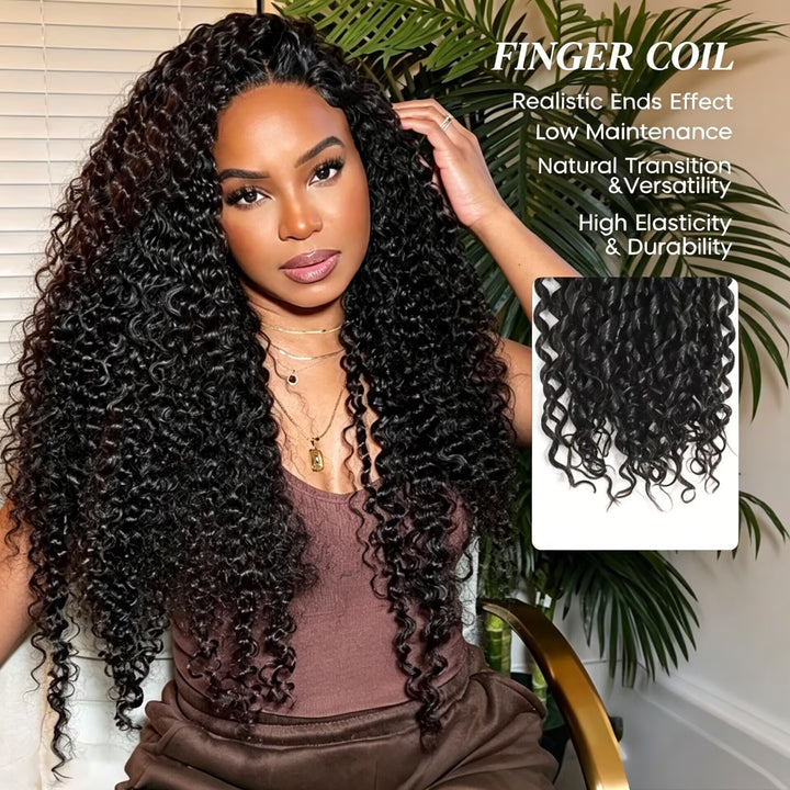 12A Cabelo Humano Brasileiro Virgem Não Processado Cacheado Curly 3 Maços Grau Premium
