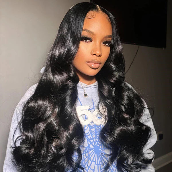 Extensões de Cabelo Humano Pacote com 3 Maços Cabelo Brasileiro Virgem, Não Processado, Grau 12A Ondulado Body Wave