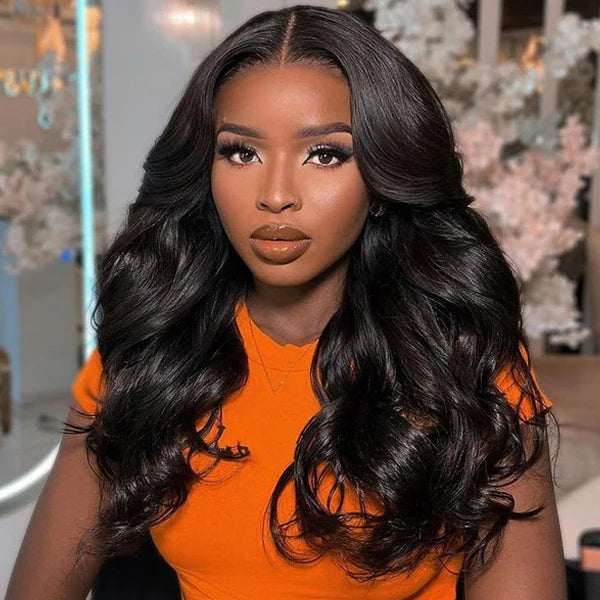 Extensões de Cabelo Humano Pacote com 3 Maços Cabelo Brasileiro Virgem, Não Processado, Grau 12A Ondulado Body Wave