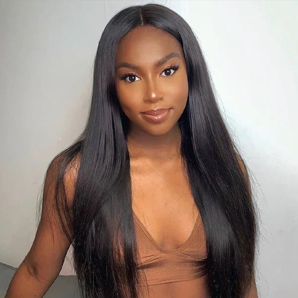 Extensões de Cabelo Humano 1 Pacote de Cabelo Brasileiro Virgem, Liso, Não Processado  Grau 12A