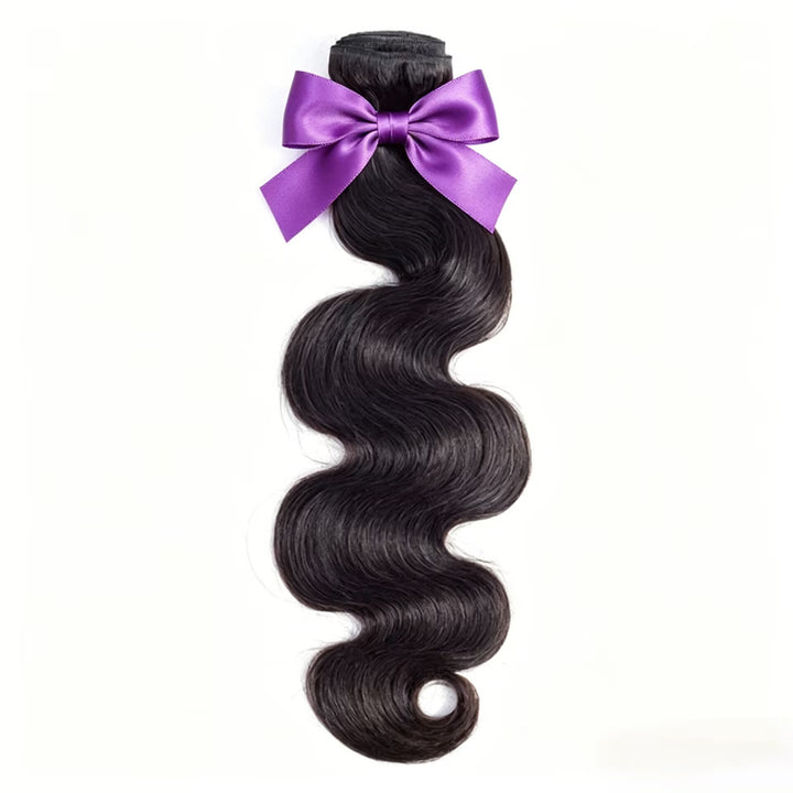 Extensões de Cabelo Humano Pacote com 3 Maços Cabelo Brasileiro Virgem, Não Processado, Grau 12A Ondulado Body Wave