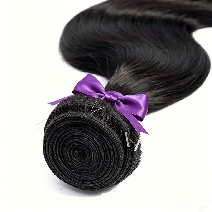 Extensões de Cabelo Humano Pacote com 3 Maços Cabelo Brasileiro Virgem, Não Processado, Grau 12A Ondulado Body Wave