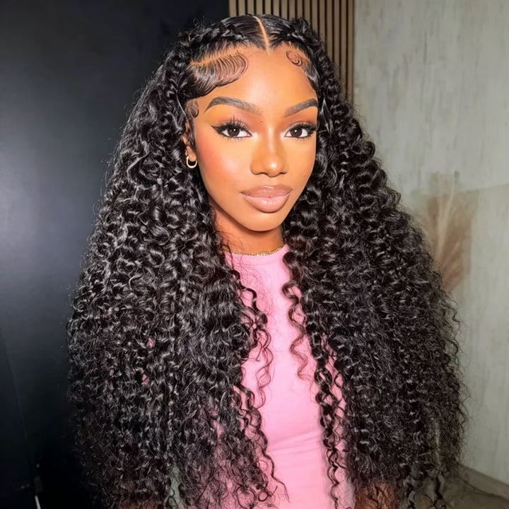 12A Cabelo Humano Brasileiro Virgem Não Processado Cacheado Curly 3 Maços Grau Premium