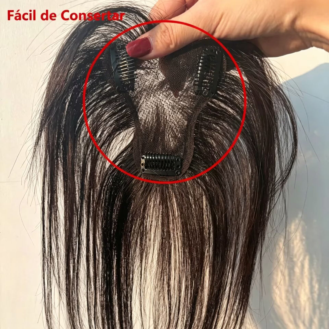 18g 25cm Humano Zlike Cabelo Feitas Com Malha Suíça Estas Extensões de Franja em Formato de T Ultrafinas e Respiráv