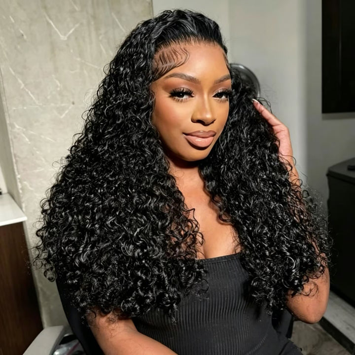 12A Cabelo Humano Brasileiro Virgem Não Processado Cacheado Curly 3 Maços Grau Premium