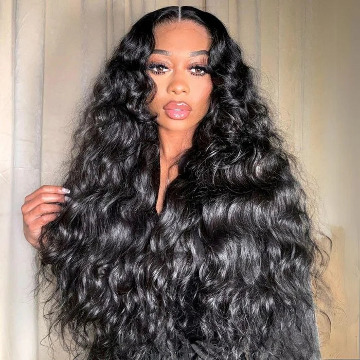 Peruca Zlike Chanel Natural 100% Cabelo Humano Virgem Com Renda Frontal 13x4 Para Mulheres