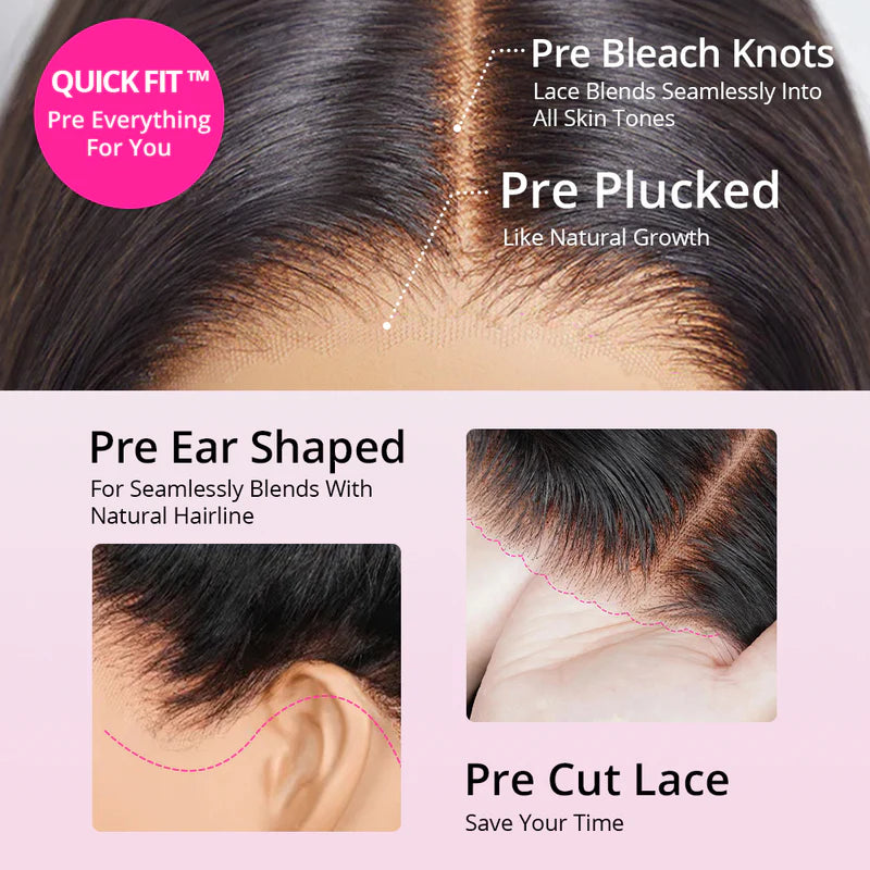 Perucas 360 Lace Wigs Body Wave Invisi-Band Transparent Lace Frontal de Cabelo Humano